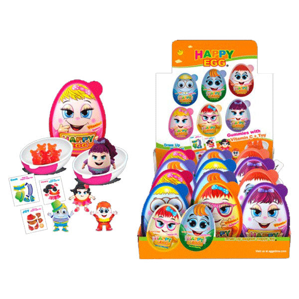 Шоколадные яйца Giant Happy – 1,06 унции (30 г)